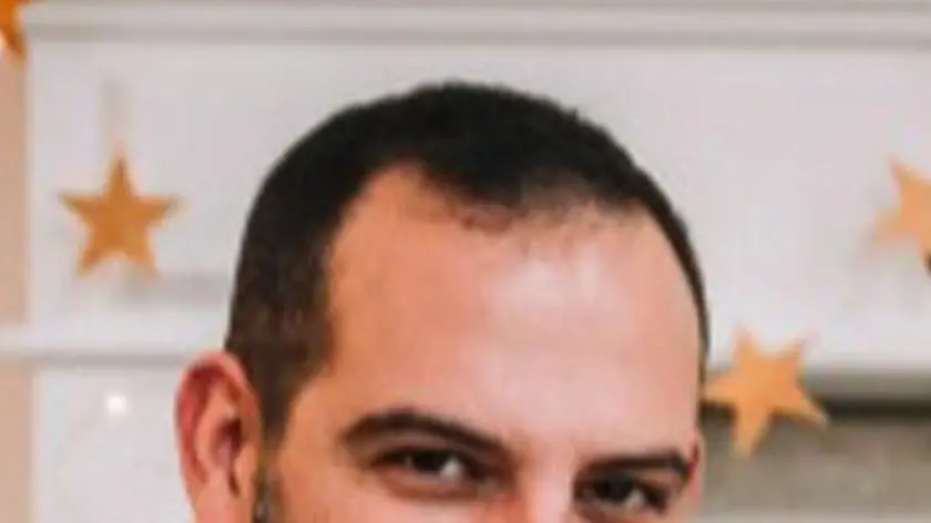 Monselice (PD), 15 settembre 2020. Elia Rossi, 39enne morto ieri, con la nipote