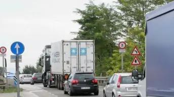 IN COLONNA. Sulla Sr 47 càpita spesso