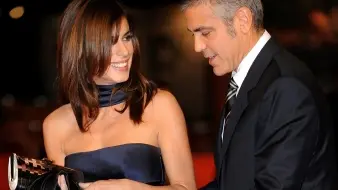 Elisabetta Canalis e George Clooney