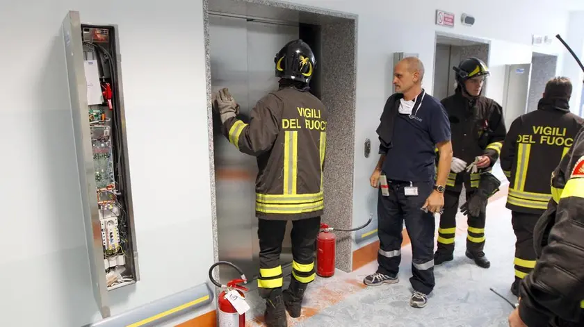 Borin Montebelluna incendio reparto di pediatria