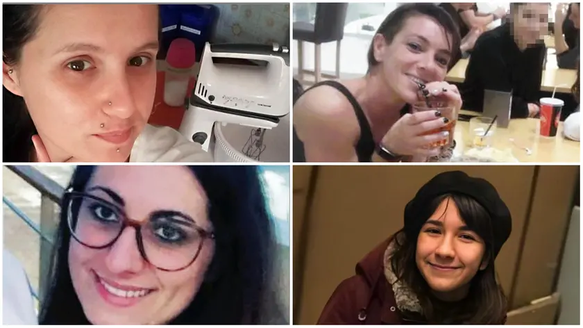 Giada Zanola, Sara Buratin, Vanessa Ballan e Giulia Cecchettin