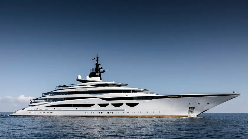 "Ahpo" un altro yacht disegnato da Carlo nuvolari e Dan Lenard