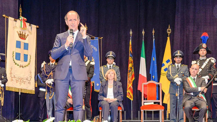 Allegranzi Conegliano Onorificenze al merito, il presidente della regione Luca Zaia