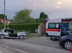COLUCCI-FOTOPIRAN-SACCOLONGO-INCIDENTE STRADALE MORTALE VIA SAN MARTINO