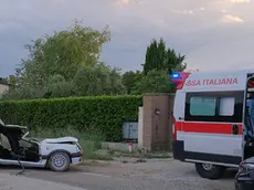 COLUCCI-FOTOPIRAN-SACCOLONGO-INCIDENTE STRADALE MORTALE VIA SAN MARTINO